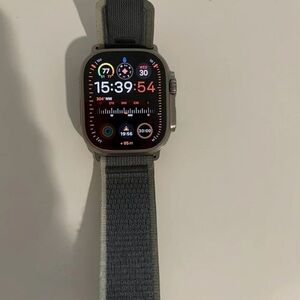 Apple Smartwatch with Gray Band